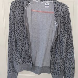 Love Pink zip up hoodie